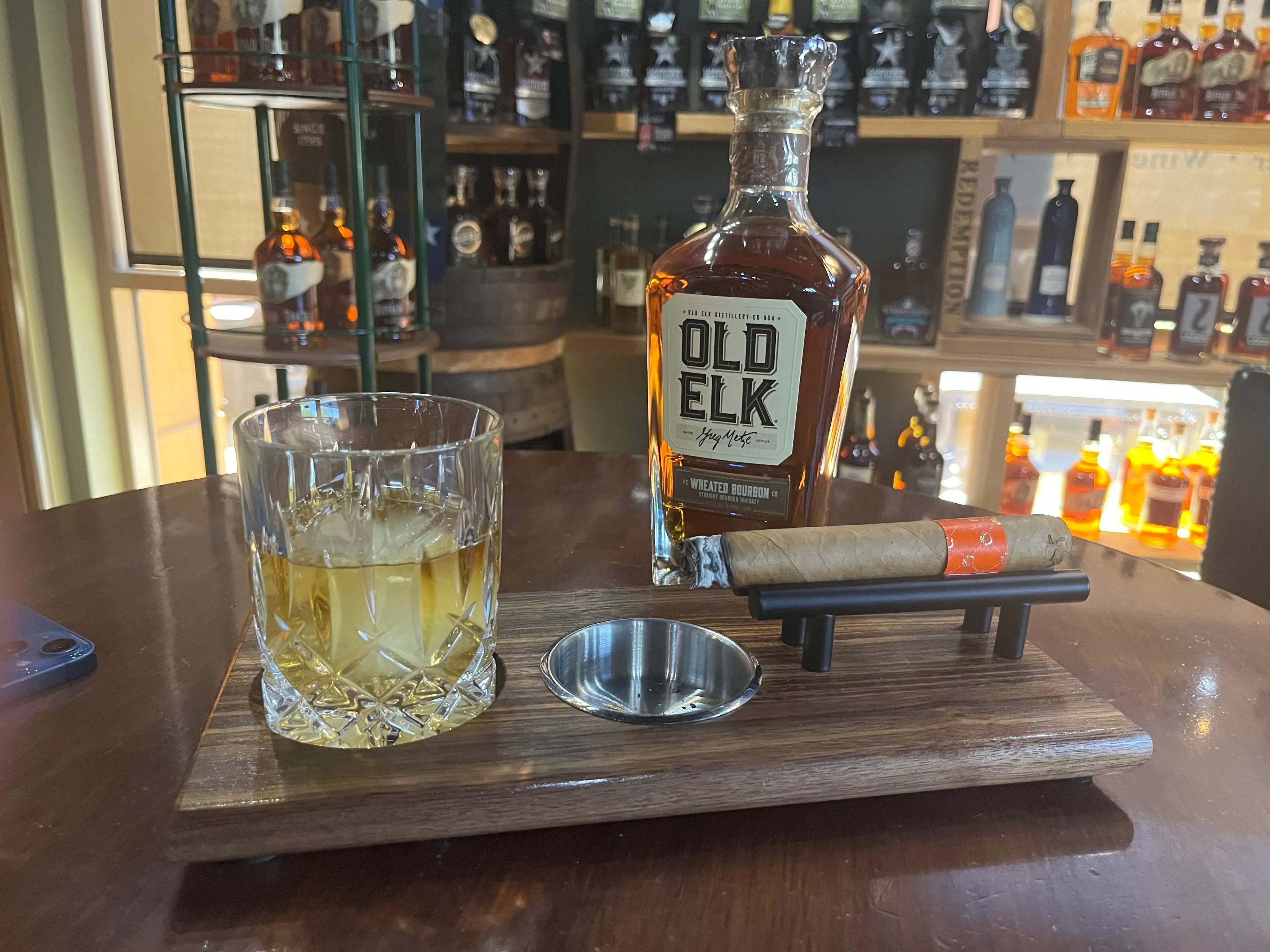 Cocktail & Cigar Tray - Handcrafted Luxury Bar | Harmonie