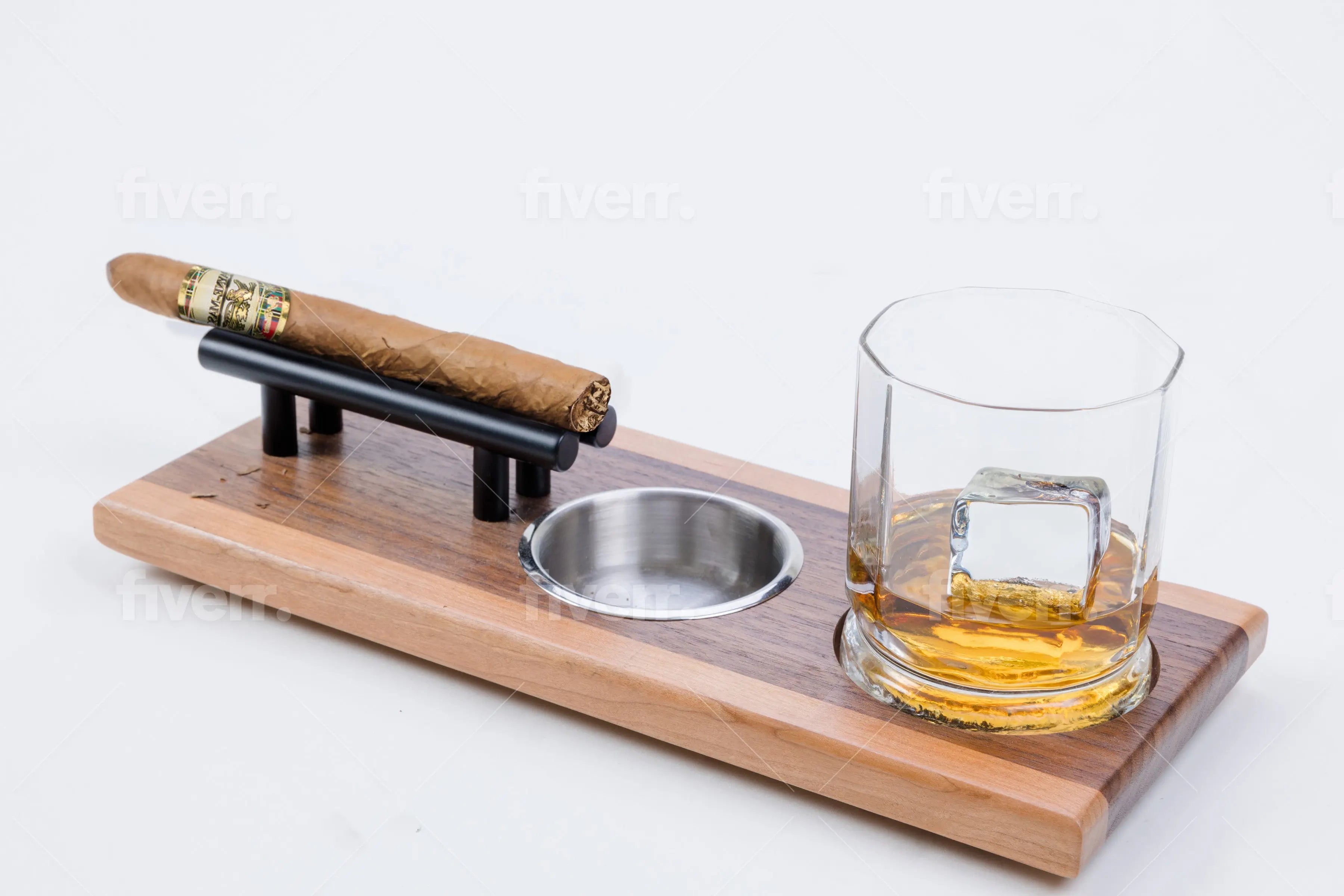 Cocktail & Cigar Tray - Handcrafted Luxury Bar | Harmonie